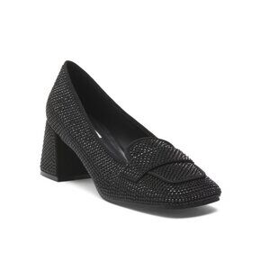 BIBI LOU Black Block Heel Pumps